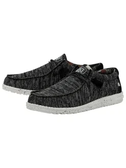 Slipper "Wally Sox" in Schwarz/ Weiß>Hey Dude Sale