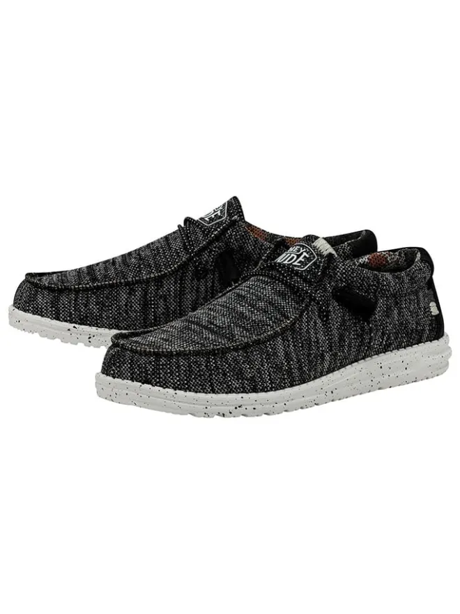 Slipper "Wally Sox" in Schwarz/ Weiß>Hey Dude Sale
