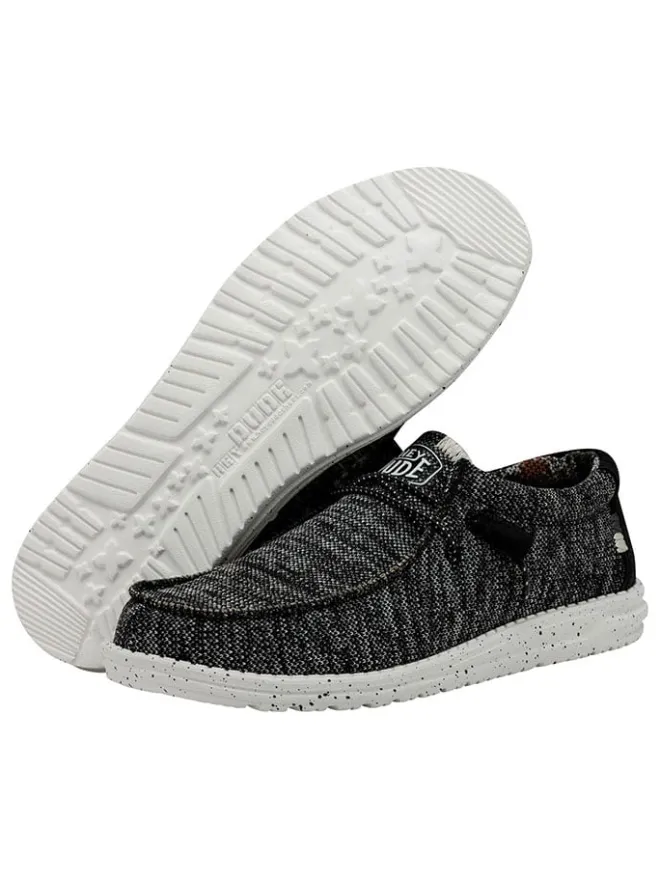 Slipper "Wally Sox" in Schwarz/ Weiß>Hey Dude Sale