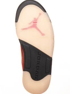 Sneaker ''5 Retro'' in Rot/ Schwarz><noscript><img width=