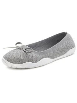 LASCANA Ballerinas^Sneaker Ballerinas in grau