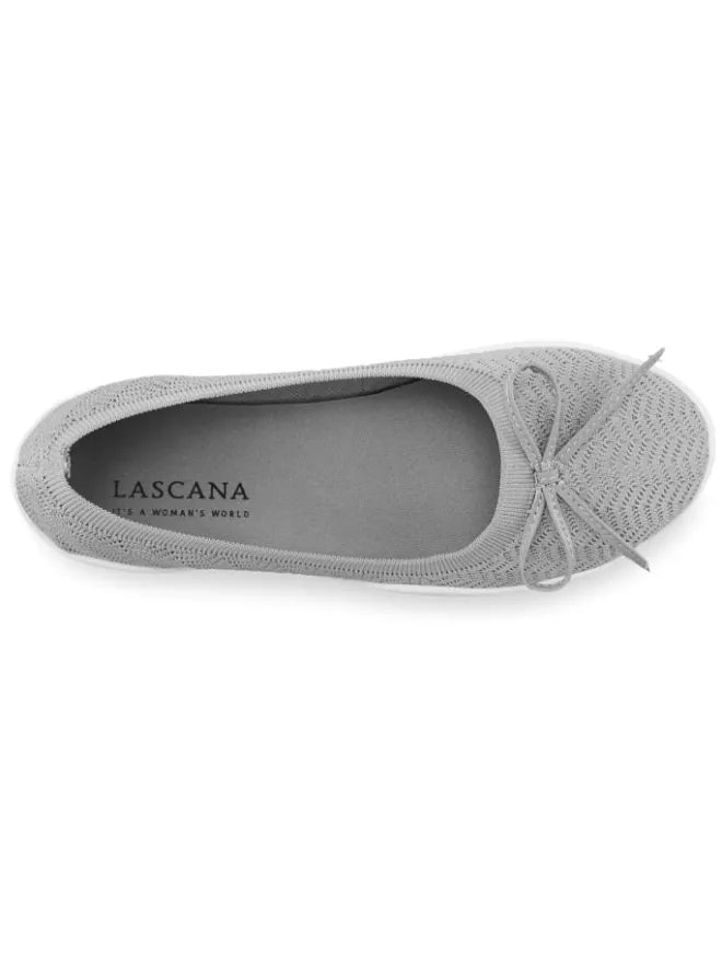 LASCANA Ballerinas^Sneaker Ballerinas in grau