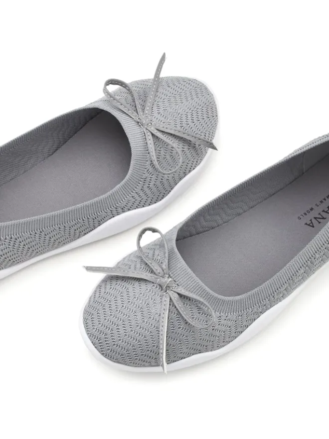 LASCANA Ballerinas^Sneaker Ballerinas in grau