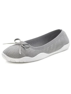 LASCANA Ballerinas^Sneaker Ballerinas in grau