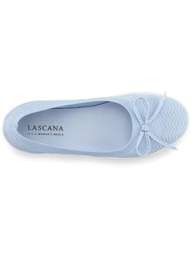 Sneaker Ballerinas in hellblau>LASCANA Discount