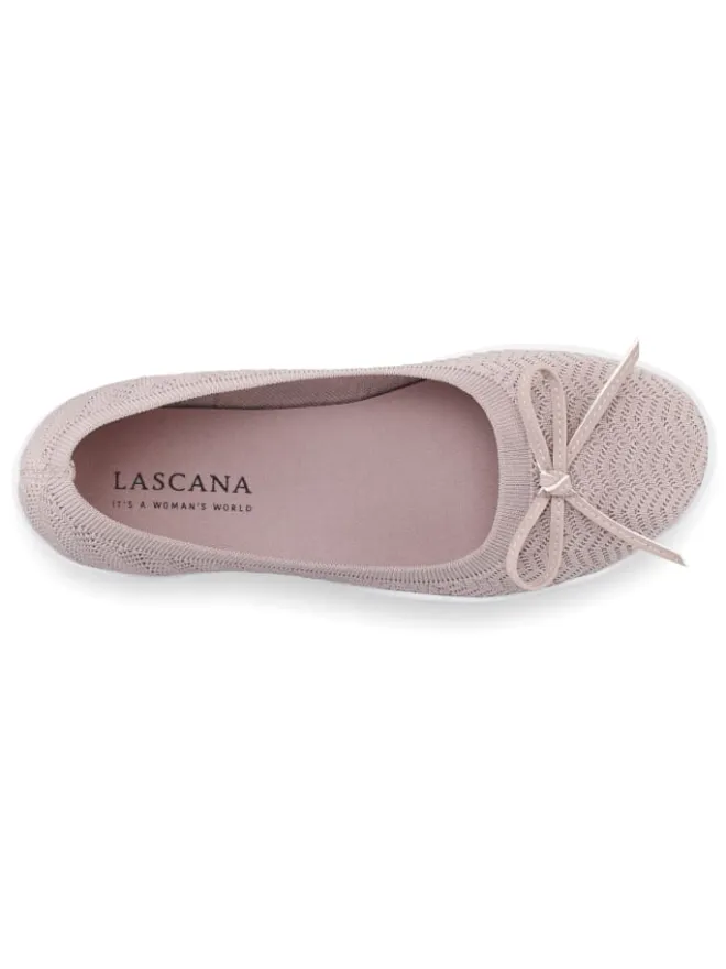 Sneaker Ballerinas in rosé>LASCANA