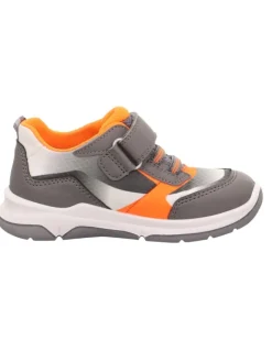 superfit Sneakers^Sneaker COOPER in Hellgrau/Orange