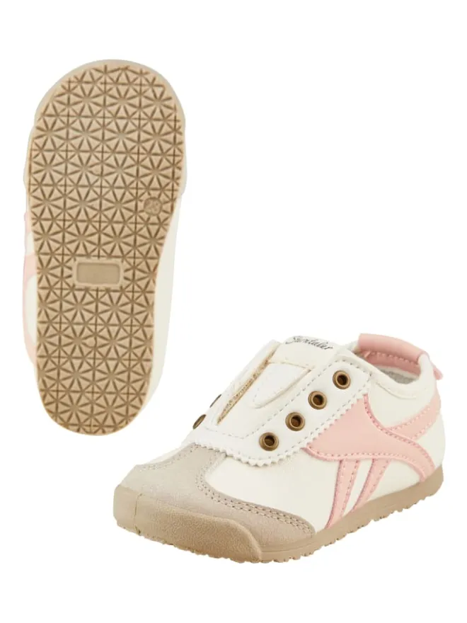 Sterntaler Krabbelschuhe^Sneaker Farbmix in zartrosa