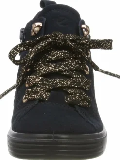 Ecco Stiefeletten·Hohe Stiefeletten^Sneaker für Mädchen in dunkel-blau