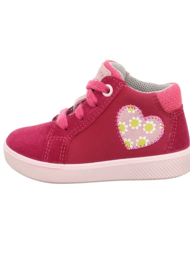 Sneaker High SUPIES in Rot/Rosa>superfit