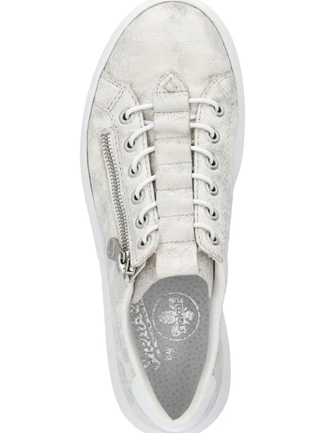 rieker Halbschuhe^Sneaker in Beige/Gold