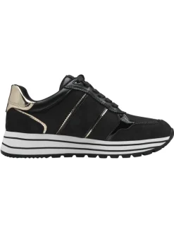 Sneaker in BLACK/GOLD><noscript><img width=