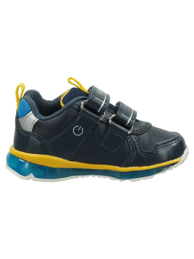 Sneaker in Navy/Gelb>Geox