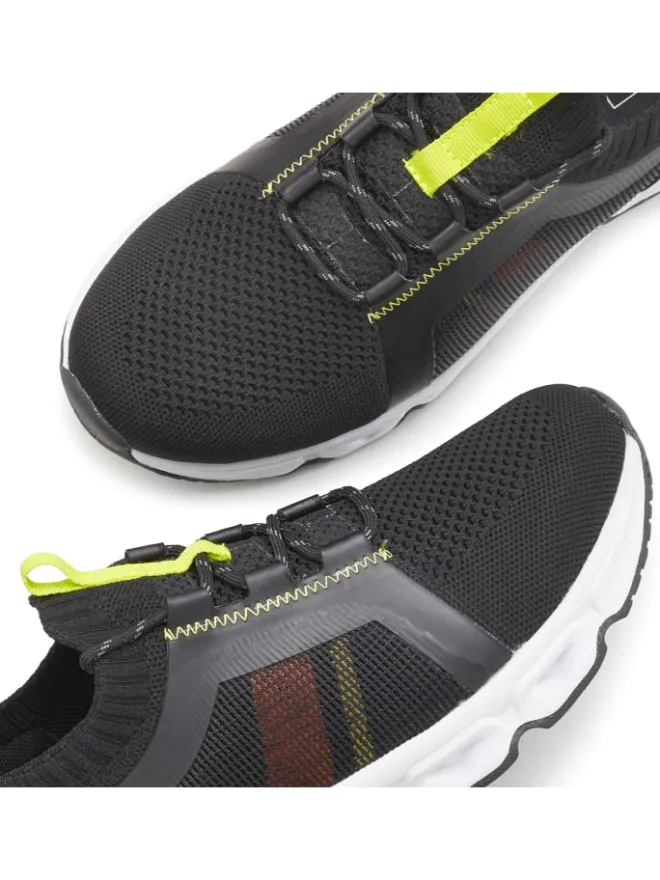 John Devin Sneakers^Sneaker in schwarz/neon