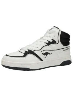 Kangaroos Sneakers^Sneaker "K-Draft Tony Mid" in Weiß/ Schwarz