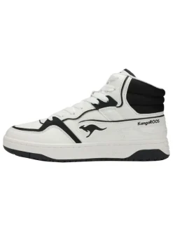 Kangaroos Sneakers^Sneaker "K-Draft Tony Mid" in Weiß/ Schwarz