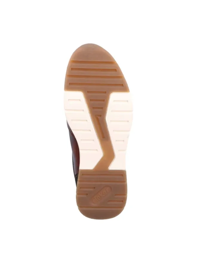 rieker Schnürschuhe^Sneaker Low in Braun