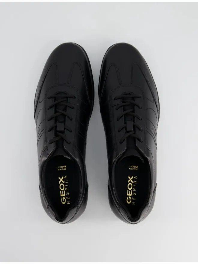 Geox Schnürschuhe^Sneaker low in Schwarz