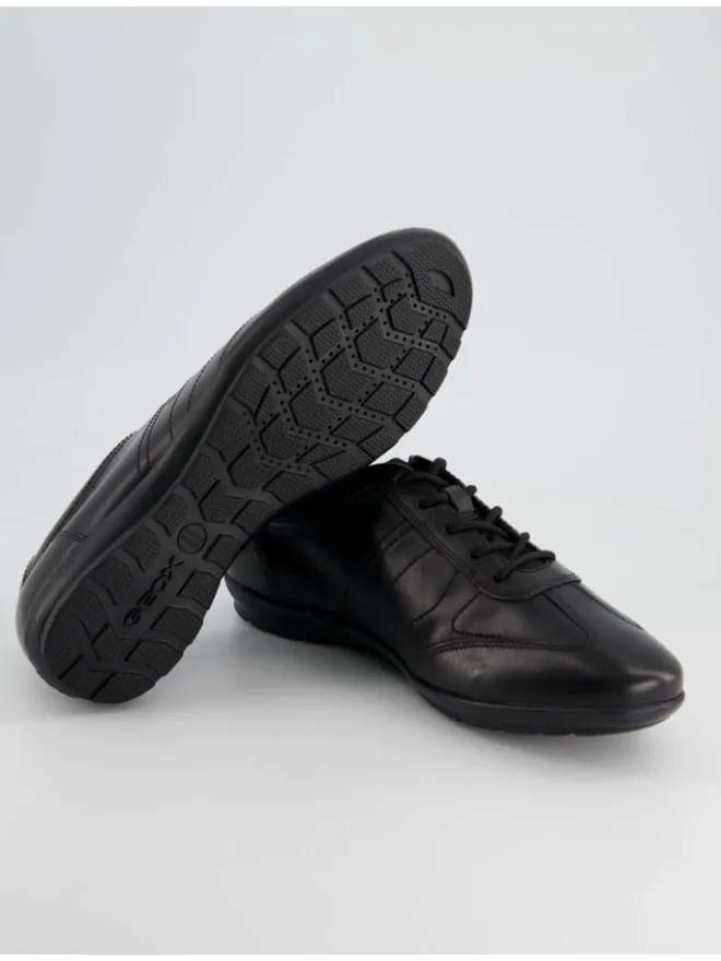Geox Schnürschuhe^Sneaker low in Schwarz