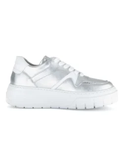 Gabor Schnürschuhe^Sneaker low in silber