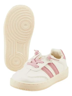 Sneaker Streifen in rosa><noscript><img width=