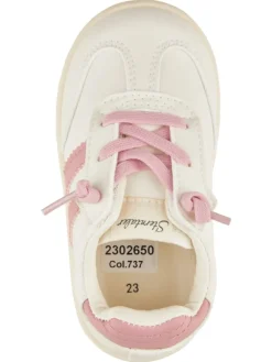 Sneaker Streifen in rosa><noscript><img width=