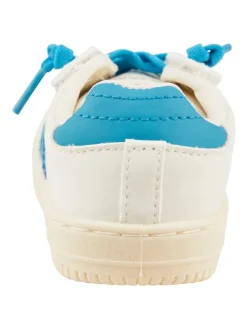 Sneaker Streifen in samtblau><noscript><img width=
