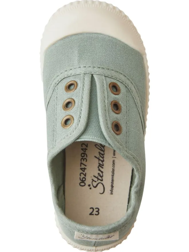 Sterntaler Krabbelschuhe^Sneaker uni in grün