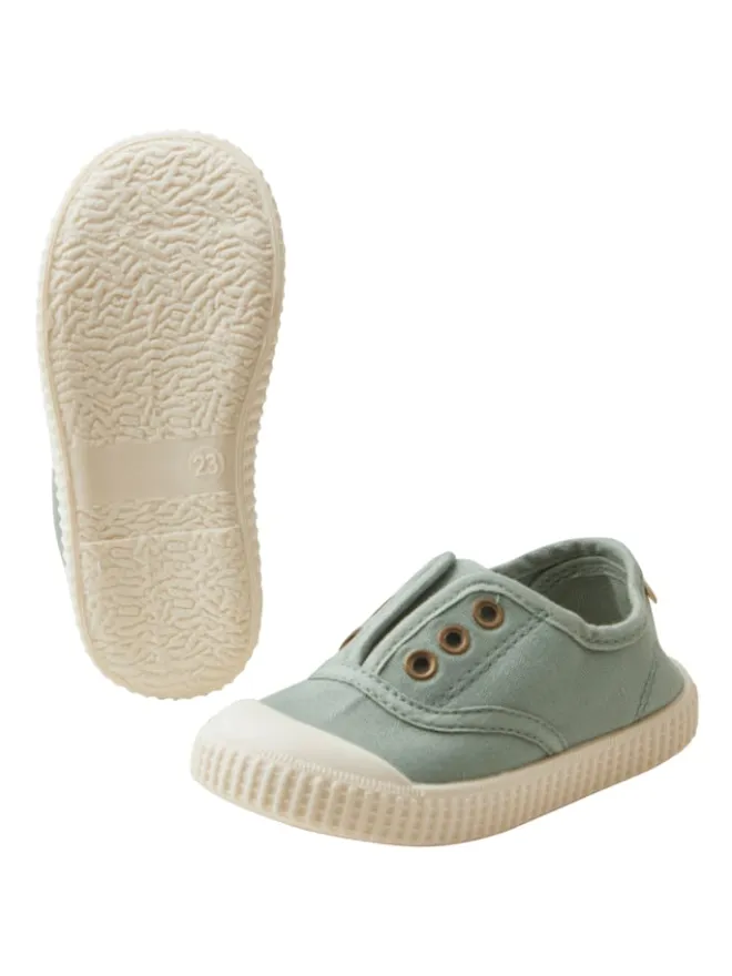 Sterntaler Krabbelschuhe^Sneaker uni in grün