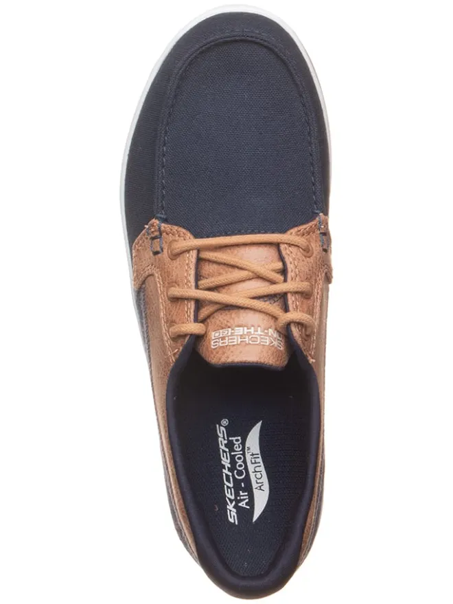Sneakers "Arch Fit Upift - Cruise'n By" in Dunkelblau/ Hellbraun>Skechers