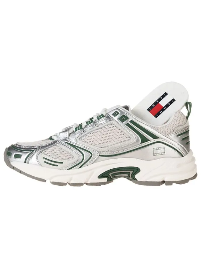 Sneakers "ARCHIVE'97" in Silber/ Grün>Tommy Hilfiger Hot