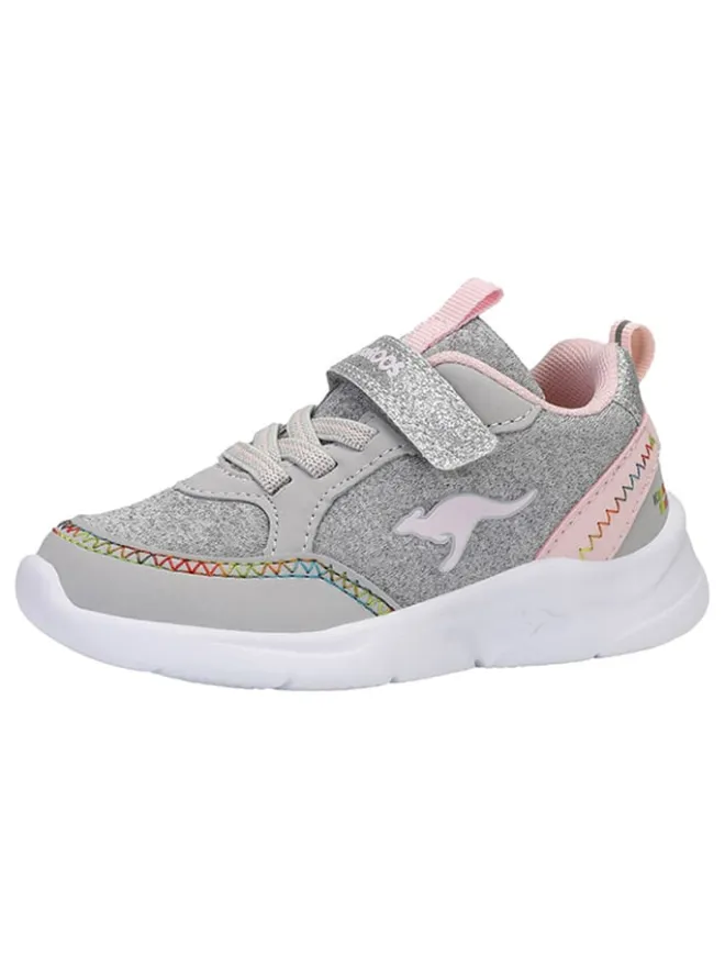 Kangaroos Lauflernschuhe^Sneakers "Chip" in Grau
