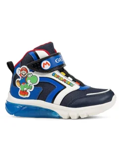 Geox Sneakers·Sneakers High^Sneakers "Ciberdron" in Dunkelblau/ Blau