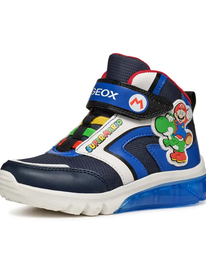 Geox Sneakers·Sneakers High^Sneakers "Ciberdron" in Dunkelblau/ Blau
