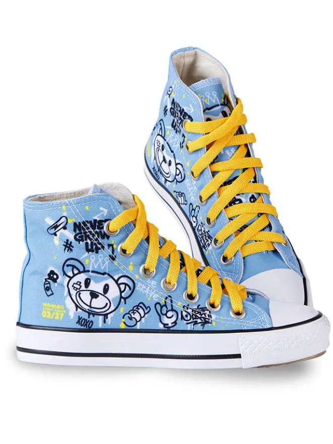 Sneakers "Cool Bear" in Blau>Denokids New