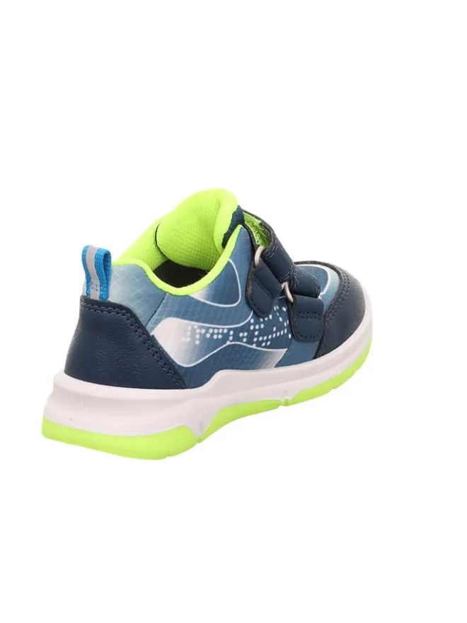 superfit Sneakers^Sneakers "Cooper" in Dunkelblau/ Grün/ Weiß