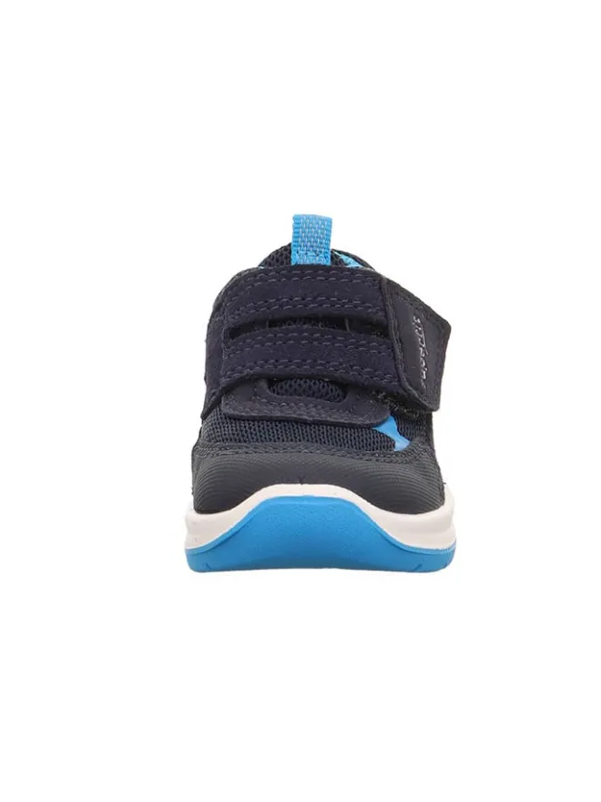 superfit Sneakers^Sneakers "Cooper" in Schwarz/ Hellblau