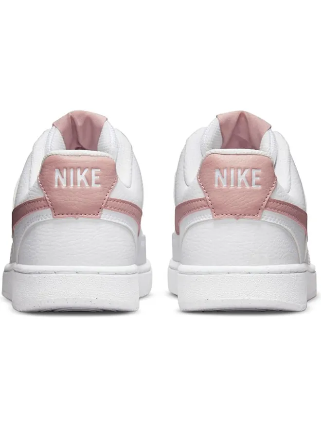 Sneakers "Court vision low next nature" in Weiß/ Rosa>Nike Sportswear Clearance