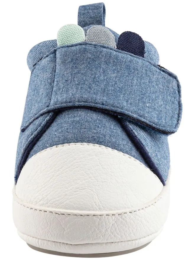Sterntaler Sneakers^Sneakers "Dinozacken" in Blau/ Weiß