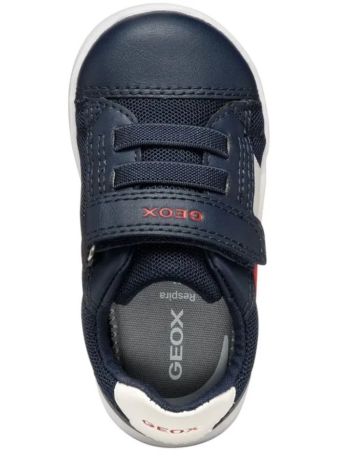 Geox Sneakers^Sneakers "DJRock" in Dunkelblau/ Rot/ Weiß