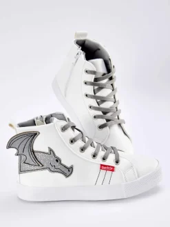 Denokids Sneakers·Sneakers High^Sneakers "Dragon" in Weiß
