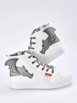 Denokids Sneakers·Sneakers High^Sneakers "Dragon" in Weiß