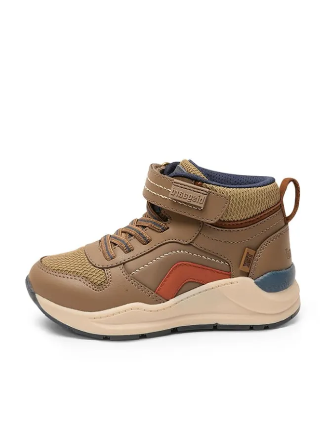 bisgaard Sneakers·Sneakers High^Sneakers "Drake tex" in Hellbraun