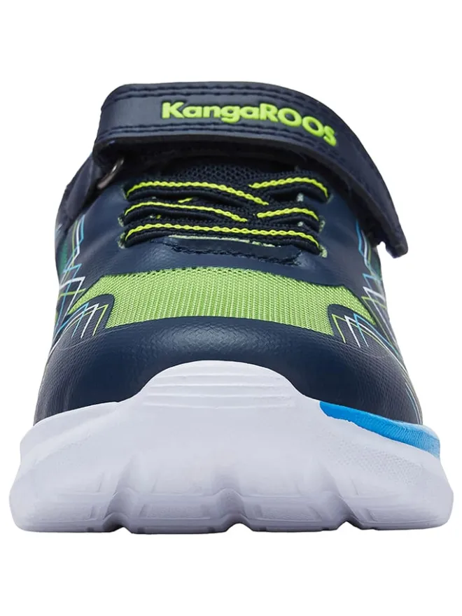 Kangaroos Sneakers·Sneakers Low^Sneakers "Flasher" in Blau/ Grün