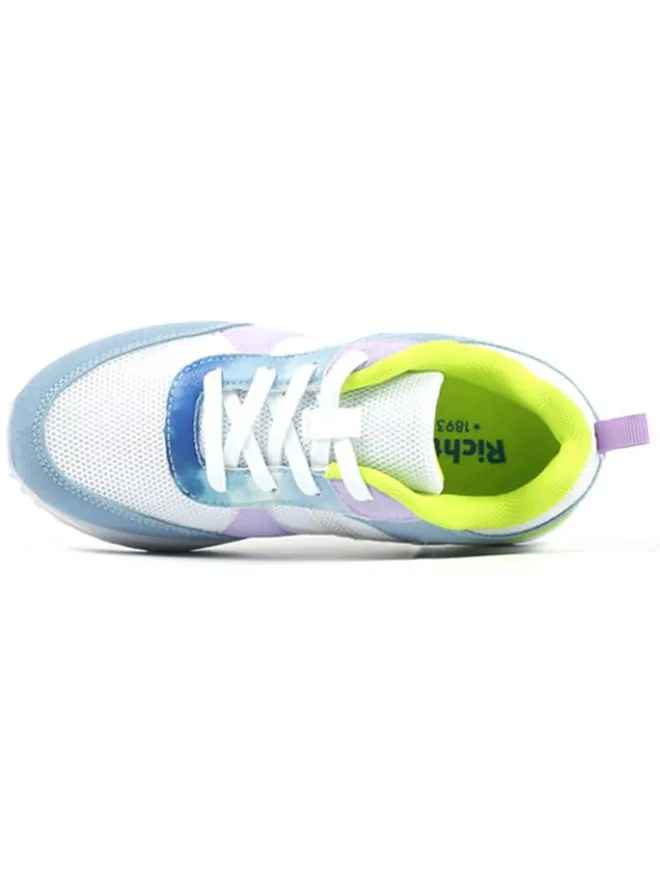 Sneakers "Future2" in Weiß/ Blau/ Gelb>Richter Shoes Clearance