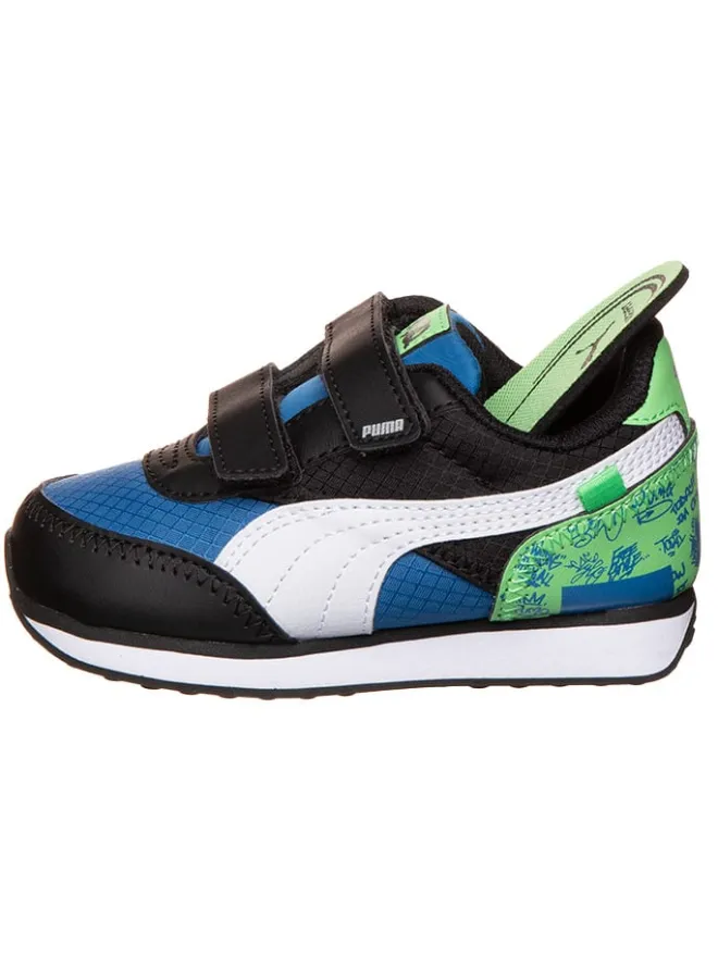Sneakers "FUTURE RDIER GRAFFIT" in Blau/ Grün>Puma Outlet