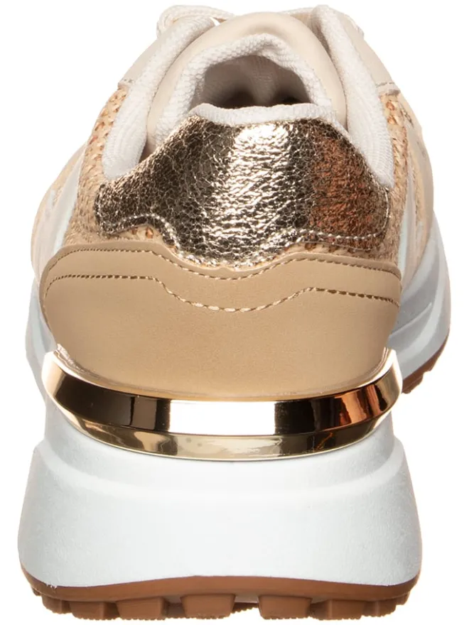 Sneakers in Beige/ Gold>Sixth Sens Best