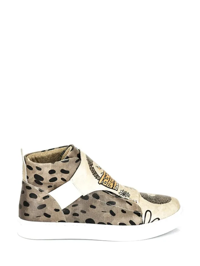 Sneakers in Beige/ Schwarz>Streetfly Clearance