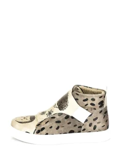 Sneakers in Beige/ Schwarz><noscript><img width=