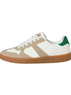 Sneakers in Beige/ Weiß><noscript><img width=